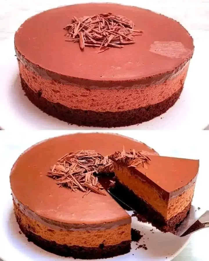 SCHOKOLADENMOUSSE-KUCHEN